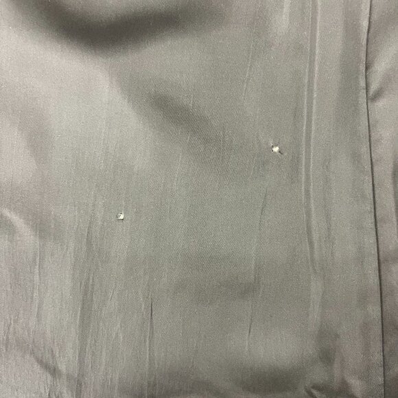 Vintage AJ Gervais Windsor Black Plush Fluffy Full Length Genuine Rabbit Coat - Picture 9 of 12